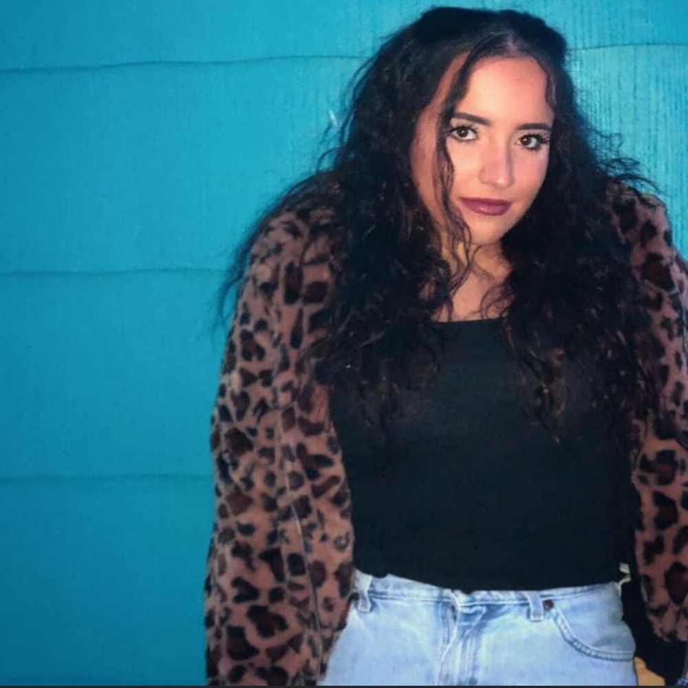 Leopard cheetah furry jacket